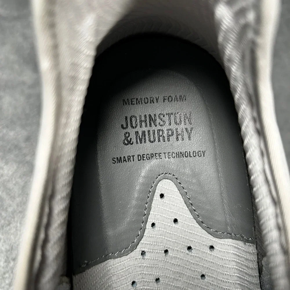 Johnston & Murphy Sneakers Knit XC4 TR1-Sport Hybrid Mens 13M Gray 25-8569